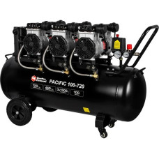 Компрессор безмасляный QUATTRO ELEMENTI PACIFIC 100-720 (720 л/мин, 100 л, 4500 Вт, 8 бар, 82.0 кг) 915-380