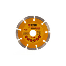 Диск алмазный отрезной сегментный (115х22.2 мм) DENZEL 73100 Диск алмазный отрезной сегментный (115х22.2 мм) DENZEL 73100