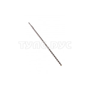 Бур по бетону, двойная спираль, Cobalt W-tip (20x260 мм; SDS PLUS) Denzel 705047