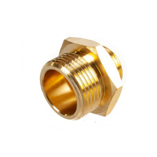 Переходник с наружной резьбой (3/4х1) DENZEL 97273