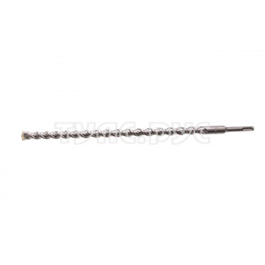 Бур по бетону, двойная спираль, Cobalt W-tip (18x460 мм; SDS PLUS) Denzel 705045