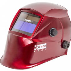 Маска сварщика КЕДР (В РАЗОБР.ВИДЕ) "К-202 PRIME", красная Маска сварщика КЕДР (В РАЗОБР.ВИДЕ) "К-202 PRIME", красная