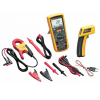 Комплект Fluke мультиметр-мегомметр + токовые клещи + пирометр 1587KIT/62MAX+ FC