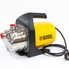 Садовый поверхностный насос GP 1000Х, 1000 Вт, 3500 л/ч, подъем 44 м, нержавейка Denzel