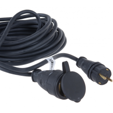 Электрический силовой удлинитель DENZEL 10м., 1 роз. 96035