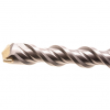 Бур по бетону, двойная спираль, Cobalt W-tip (22x600 мм; SDS PLUS) Denzel 705055