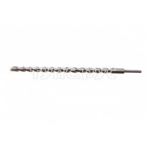 Бур по бетону, двойная спираль, Cobalt W-tip (22x460 мм; SDS PLUS) Denzel 705054
