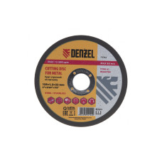 Круг отрезной по металлу (125х1.2х22.2 мм) DENZEL 73762 Круг отрезной по металлу (125х1.2х22.2 мм) DENZEL 73762