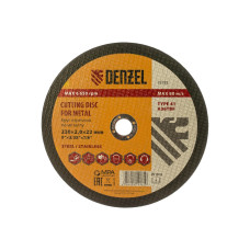 Круг отрезной по металлу (230х2х22.2 мм) DENZEL 73792 Круг отрезной по металлу (230х2х22.2 мм) DENZEL 73792