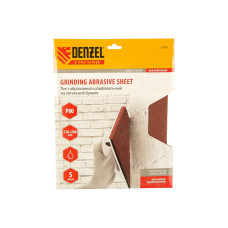 Лист шлифовальный на бумажной основе (5 шт; 230х280 мм; P 80) DENZEL 75603