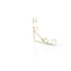 Декоративный кронштейн СИБРТЕХ 150х150 мм белый 94050 Декоративный кронштейн СИБРТЕХ 150х150 мм белый 94050