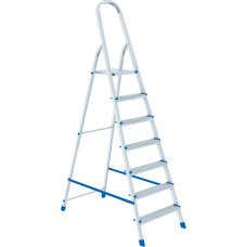 Алюминиевая стремянка СИБРТЕХ 7 ступеней 97717
