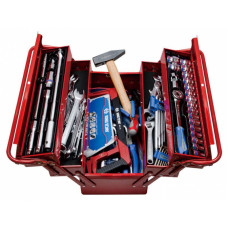 Набор инструментов универсальный, раскладной ящик, 88 предметов KING TONY 902-089MR01
