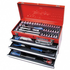 Набор инструментов универсальный, выдвижной ящик, 219 предметов KING TONY 911-000CR