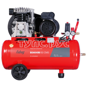 Компрессор B3600B/50 CM3 (360 л/мин 50л 10бар 2.2кВт)