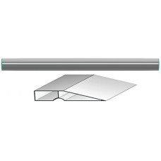 Правило с ребром жесткости 2 м КУРС "Трапеция" Профи 09037