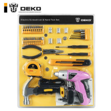 Аккумуляторная отвертка DEKO DKS4 и набор 36 Tools Kit 063-4109