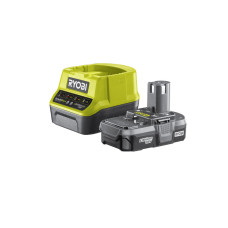 Набор Ryobi ONE+ RC18120-120 5133003368 аккумулятор (18 В; 2.0 А*ч; Li-Ion) и зарядное устройство RC18120 5133003368