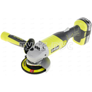 Аккумуляторная угловая шлифмашина Ryobi ONE+ R18AG-0 5133001903