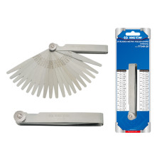 Набор щупов для проверки зазоров, 0,05-1 мм, 20 предметов KING TONY 77340-20 Набор щупов для проверки зазоров, 0,05-1 мм, 20 предметов KING TONY 77340-20