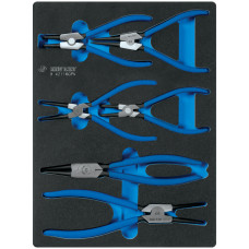 Набор съемников стопорных колец, ложемент, 6 предметов KING TONY 9-42116GPV Набор съемников стопорных колец, ложемент, 6 предметов KING TONY 9-42116GPV