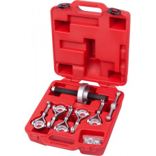 Набор для демонтажа ступиц колеса, до 250 мм, кейс, 7 предметов МАСТАК 100-41007C