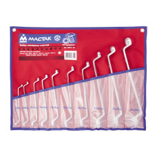 Набор накидных ключей, 6-32 мм, 10 предметов МАСТАК 0231-10P