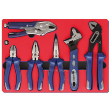 Набор пассатижей и бокорезов, ложемент, 6 предметов МАСТАК 5-3006