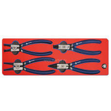 Набор съемников стопорных колец, ложемент, 4 предмета МАСТАК 5-3304 Набор съемников стопорных колец, ложемент, 4 предмета МАСТАК 5-3304