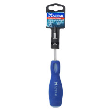 Отвертка крестовая Phillips 1 x75 мм, силовая, держатель МАСТАК 041-01752H