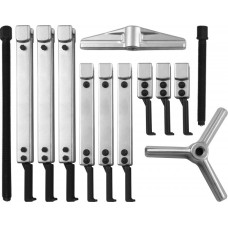 Универсальный усиленный съемник американского типа со скользящими захватами 13шт Jonnesway AE310144S Универсальный усиленный съемник американского типа со скользящими захватами 13шт Jonnesway AE310144S