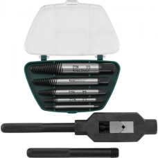 Набор конических спиральных экстракторов с держателем, 7 предметов Jonnesway AG010110 Набор конических спиральных экстракторов с держателем, 7 предметов Jonnesway AG010110