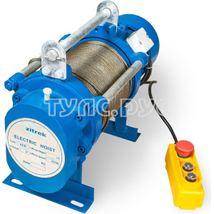 Лебедка электрическая Zitrek KCD-1000/2000/380v канат 100м 001-5434