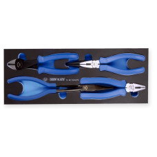 Набор пассатижей и бокорезов, ложемент, 4 предмета KING TONY 9-40104GPV