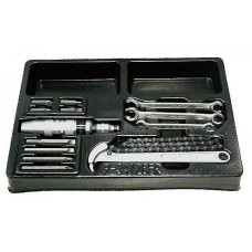 Набор разрезных ключей, ударная отвертка и съемник масляных фильтров, ложемент, 14 предметов KING TONY 9-34128FR