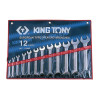 Набор рожковых ключей, 6-32 мм , чехол из теторона, 12 предметов KING TONY 1112MRN