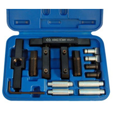 Набор для монтажа и демонтажа амортизатора из рычага подвески, 15 предметов KING TONY 9BJ11