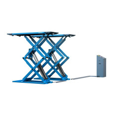 Ножничный подъемник "на пол" 3т AE&T F6106E 380В (2 места)