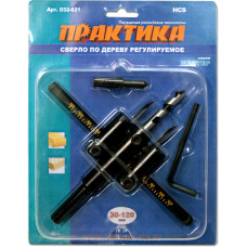 Сверло по дереву регулируемое 30-120 мм, (балеринка)