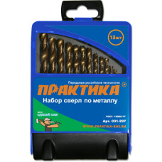 Набор сверл по металлу, серия "Сделай Сам", 13 шт