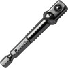 Адаптер квадрат 3/8" для головок, длина 65 мм, хвостовик шестигранник 1/4"