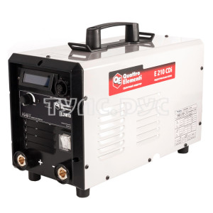 Аппарат электродной сварки, инвертор QUATTRO ELEMENTI E 210(200 А, ПВ 70%, до 5 мм, Дисплей, TIG-Lift, 9.3 кг) 641-701