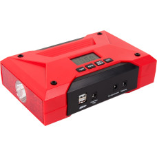 Пусковое устройство Energia 5000 Li QUATTRO ELEMENTI  (12В, 20Ач, 500А, 1,8 кг, USB, LCD - дисплей, фонарь, сумка) 641-107