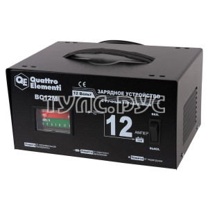 Зарядное устройство QUATTRO ELEMENTI BC 12M(12В, 12А) 770-094