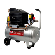Компрессор поршневой масляный CYCLONE-24 (240 л/мин, 24л, 2л.с, 8 бар, 26кг) 770-230