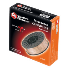 Проволока сварочная флюсовая 0,8 мм, масса 5,0 кг 770-377 Проволока сварочная флюсовая 0,8 мм, масса 5,0 кг 770-377