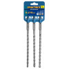 Бур SDS-plus 8 х 210 мм, 3 шт, клипса