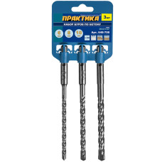 Набор буров SDS-plus 6,8,10 х 160 мм, 3 шт 