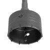 Коронка твердосплавная SDS-Max ударная 100 мм (1шт.) клипса