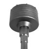 Коронка твердосплавная SDS-Max ударная 100 мм (1шт.) клипса